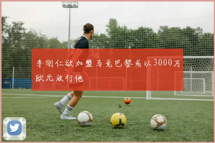 李刚仁欲加盟马竞巴黎或以3000万欧元放行他